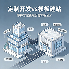 昌图建站-定制开发vs模板建站：哪种方案更适合你的企业？