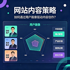 铁岭建站-网站内容策略：如何通过用户画像驱动内容创作？
