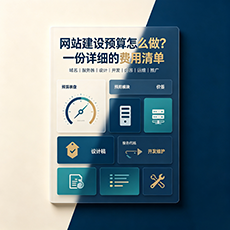 昌图建站-网站建设预算怎么做？一份详细的费用清单